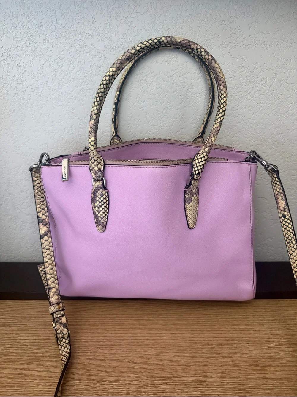 KATE SPADE MEDIUM TRIPLE COMPARTMENT SATCHEL DANI EXOTIC RARE!!!